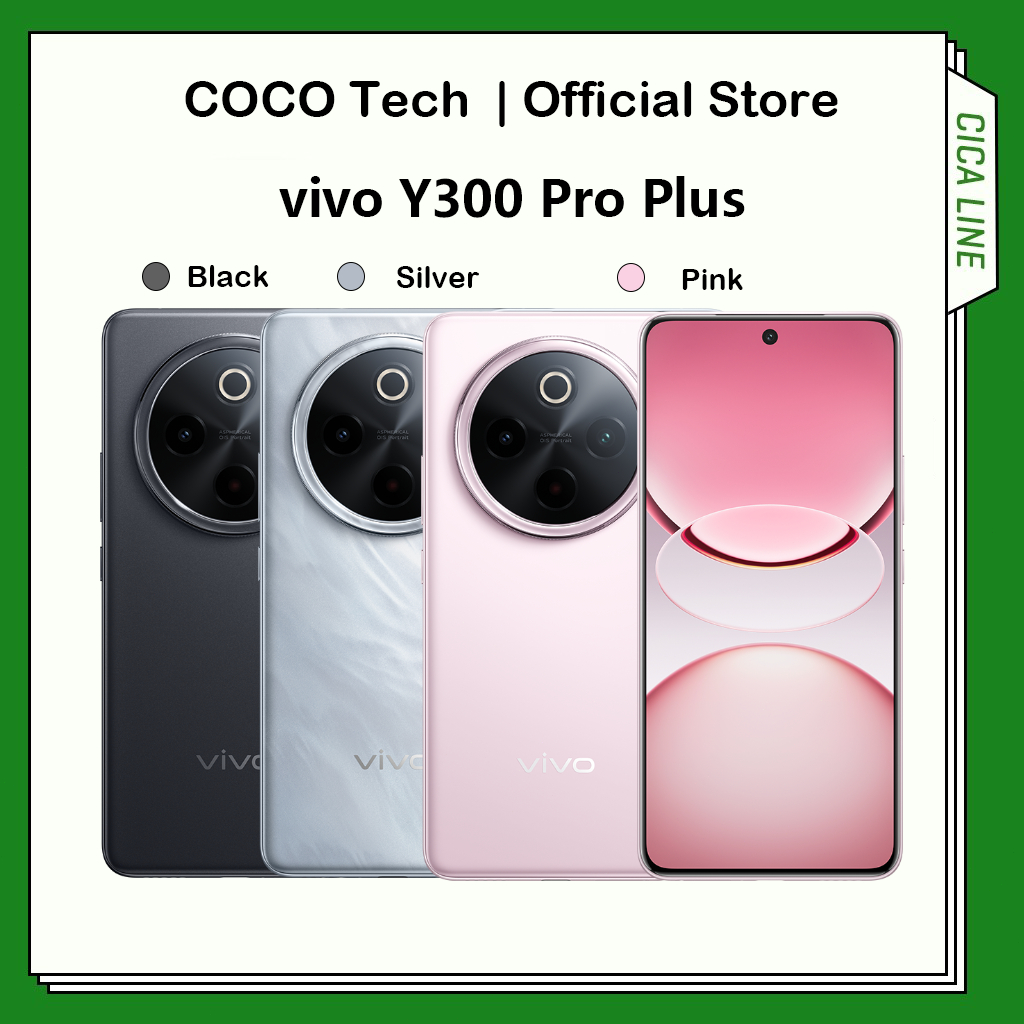 Vivo Y300 Pro Plus วีโว่ ชิปเซ็ต Snapdragon 7s Gen 3 แบตเตอรี่ 7300 mAh หน้าจอ 6.77 IP64ทนน้ำทนฝุ่น