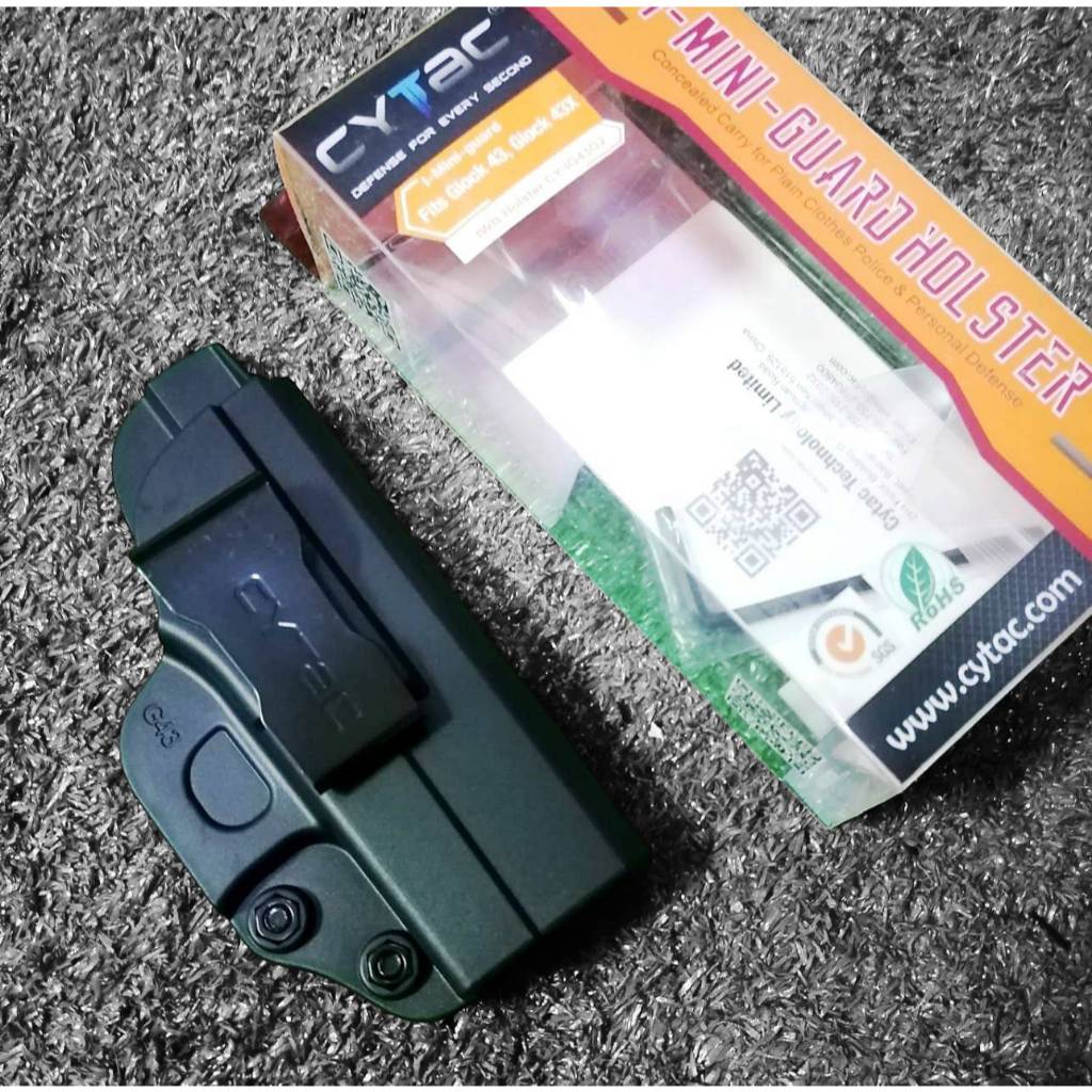 Cytac ซองพกใน Glock43 Polymer (Cytac I-Mini-Guard Series)