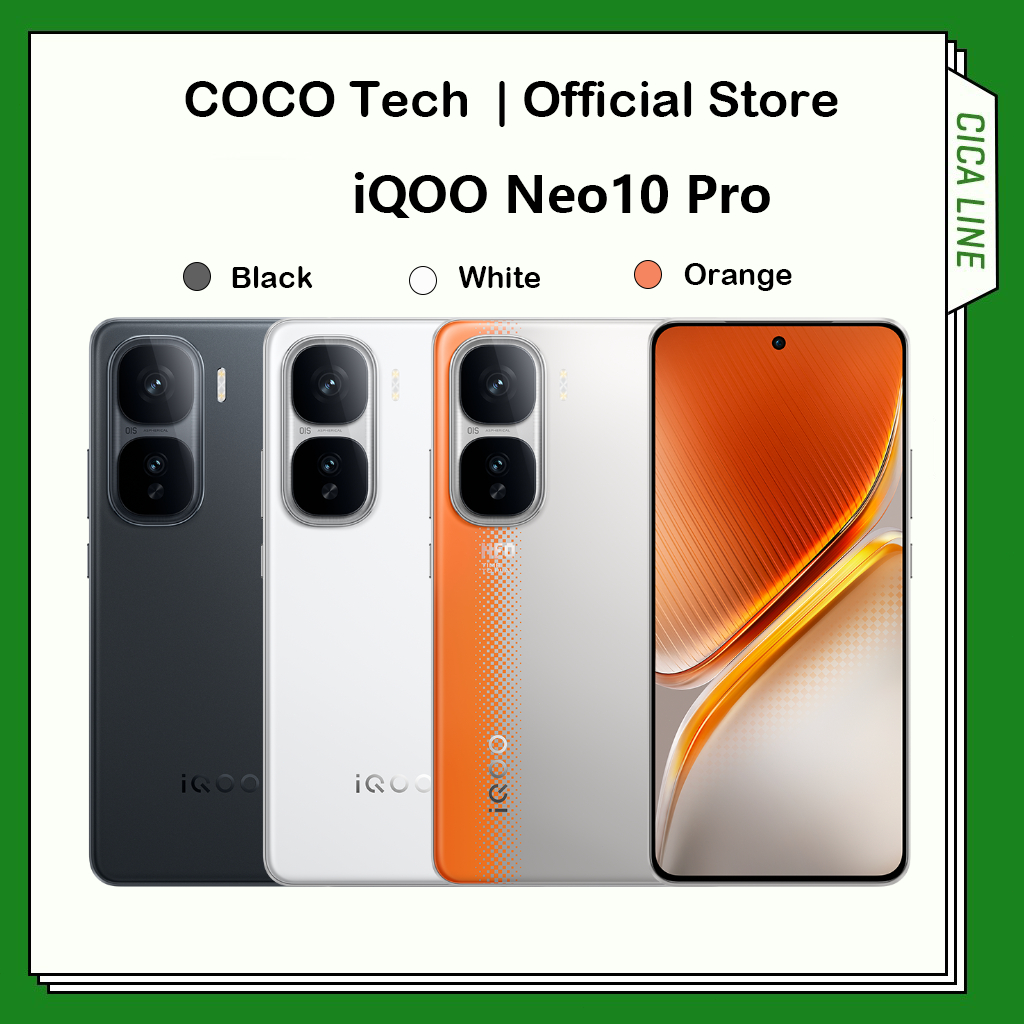 iQOO Neo10 Pro Mediatek Dimensity 9400 จอ 6.78 นิ้ว กล้องหน้า 50MP แบตเตอรี่ 6100 mAh+ 120W