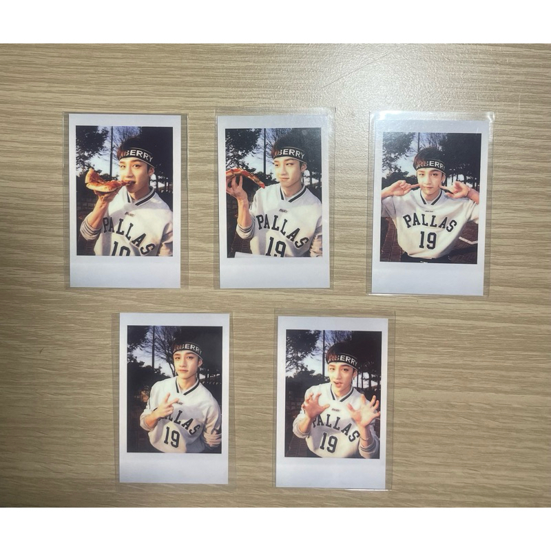 💢 พร้อมส่ง การ์ด Polaroid Stray Kids - Bang Chan - Unlock: Go Live In Life (ของแท้)