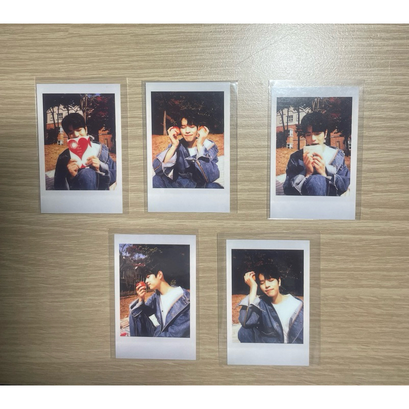 💢 พร้อมส่ง การ์ด Polaroid Stray Kids - Seungmin - Unlock: Go Live In Life (ของแท้)