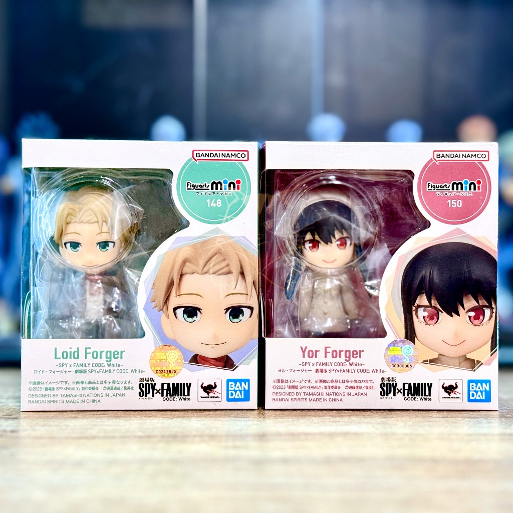 Figuarts Mini SPY x FAMILY CODE: White Loid and Yor Forger ฟิกเกอร์ มินิ  ของใหม่ แท้