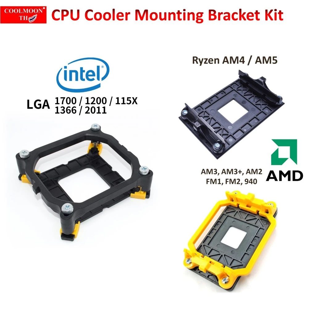 CPU Cooler Mounting Bracket Kit ชุดขายึดซิงค์CPU intel AMD