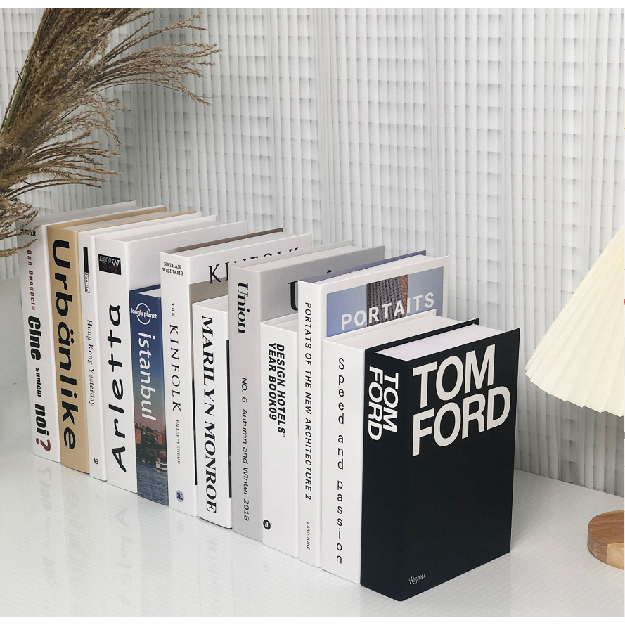 หนังสือปลอม📙📚 พร็อพสำหรับใช้ในการถ่ายภาพ Ins หนังสือปลอม หนังสือตั้งโชว์ พร้อมส่ง🚚