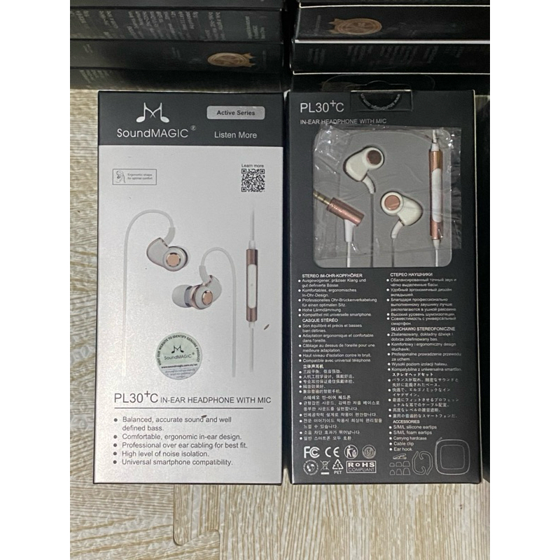 คุ้มค่าเกินราคา หูฟังอินเอียร์ มีสาย มีไมค์ Soundmagic PL30+C