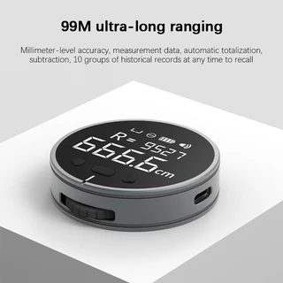 Duka Measuring Instrument เครื่องวัดอัจฉริยะ ไม้บรรทัด มี 8 ฟังก์ชั่น Tape Measure วัดขนาด เครื่องวัดระยะ
