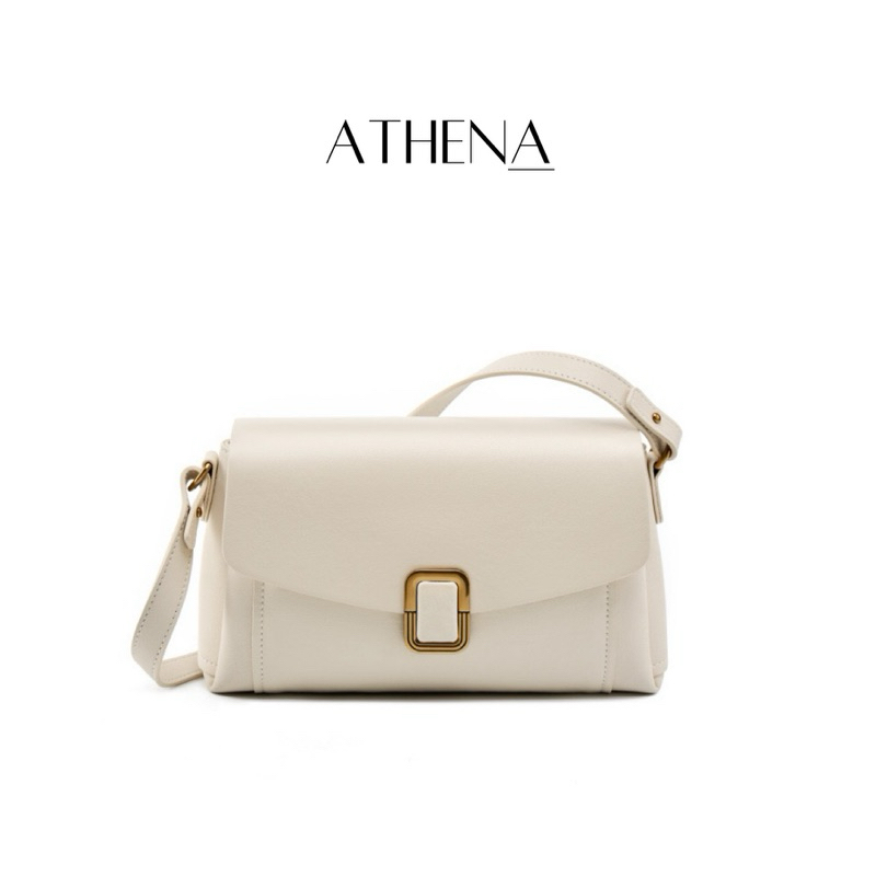 ATHENA กระเป๋าสะพาย รุ่น #REBECCA กระเป๋าหนังแท้100%