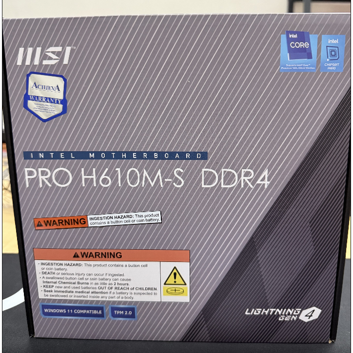 MSI PRO H610M-S DDR4 [มือสอง]
