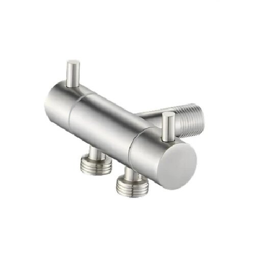 อกวาล์ว วาล์ว 2 ทาง สต๊อปวาล์ว 1/2” สเตนเลส 304  สต๊อปวาล์ว วาล์วน้ำ วาล์วฝักบัว ก็อกฝักบัว