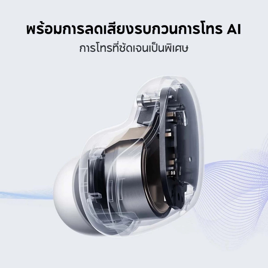 [ลดเหลือ 263] Xiaomi Redmi Buds 6 Play หูฟังไร้สาย Bluetooth 5.4 Driver 10 มิลลิเมตร แบตอึดนานสุด 36 ชั่วโมง -12M