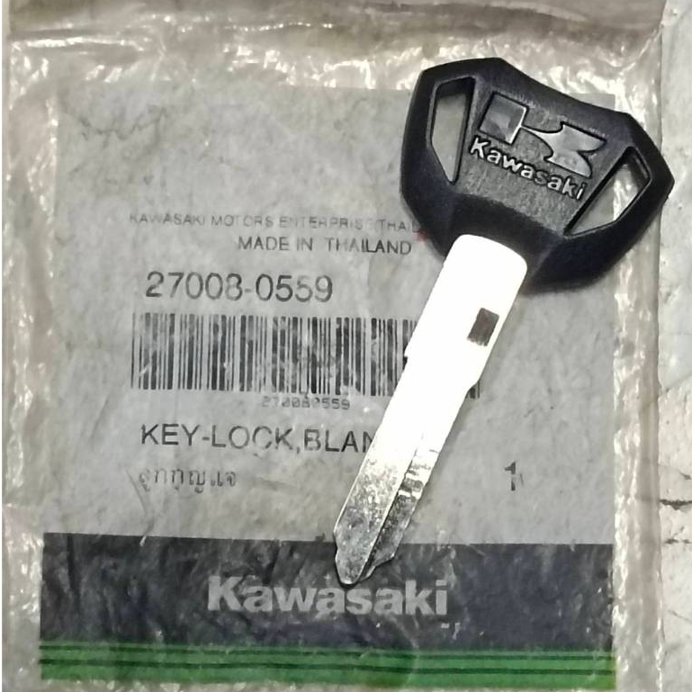 ลูกกุญแจ	Kawasaki KSR 110 cc. รุ่น KL110EEF แท้ศูนย์ KAWASAKI รหัส 27008-0559