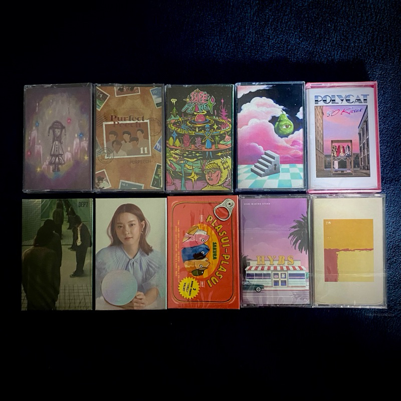 เทปเพลง - เทปเพลงไทย Cassette Tape : INK Waruntorn , Polycat , Purpeech , Safeplanet , Plasui Plasui