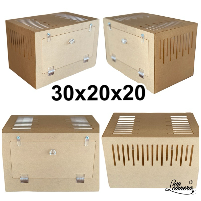 กล่องอะคริลิค(ใส) ขนาด 30x20x20cm. หนา 3 มิล สำหรับสัตว์เล็ก