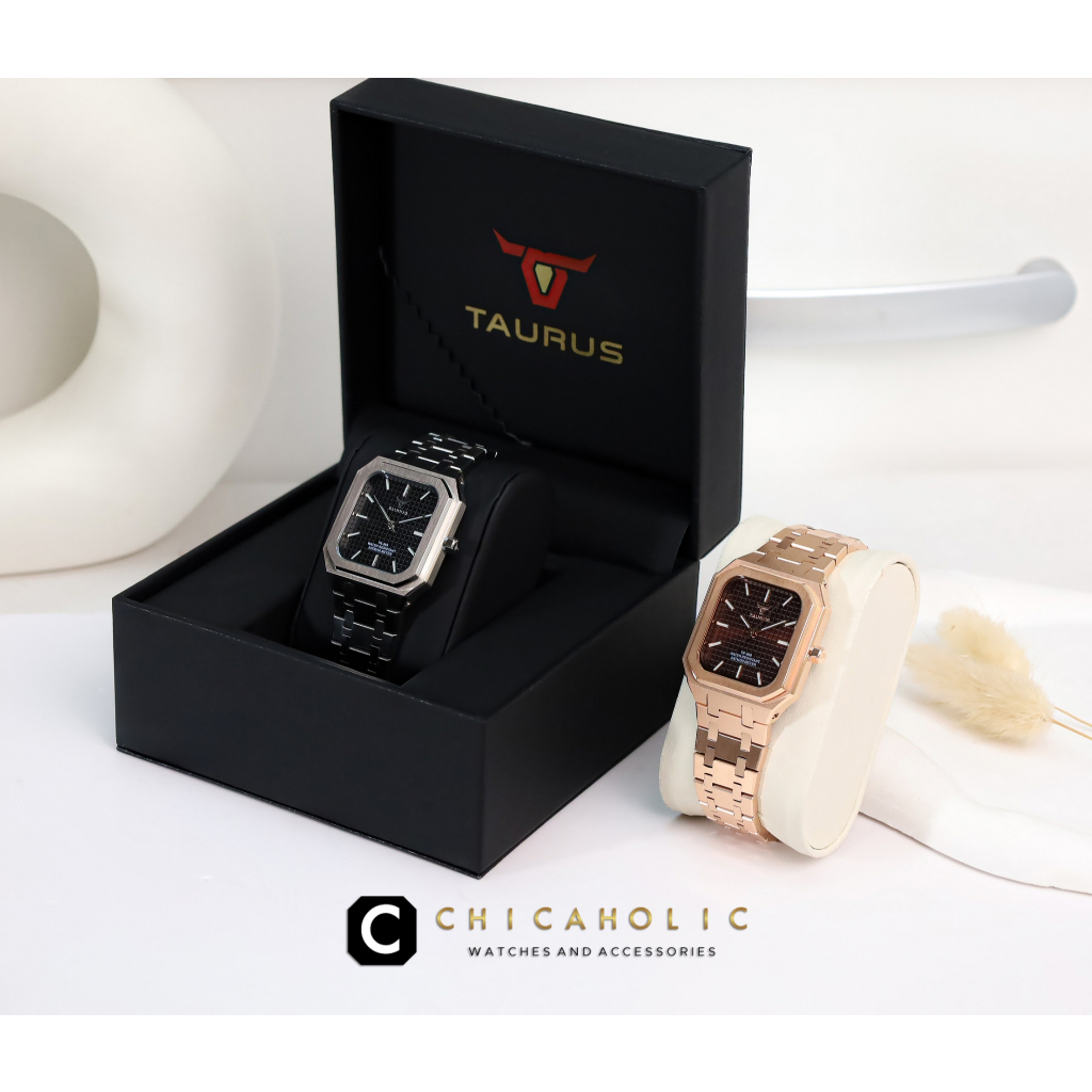 TAURUS TR-969แกร่ง เก่ง ลุคเท่ห้ามพลาดตัวเรือนบาง พรีเมี่ยมสแตนเลส