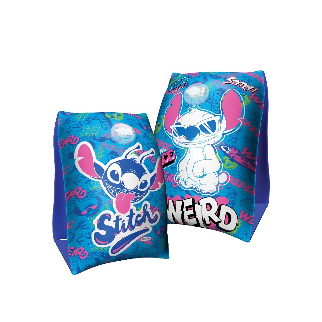 Disney(ดิสนีย์) สอดแขน Stitch 30x15 cm. ว่ายน้ำ