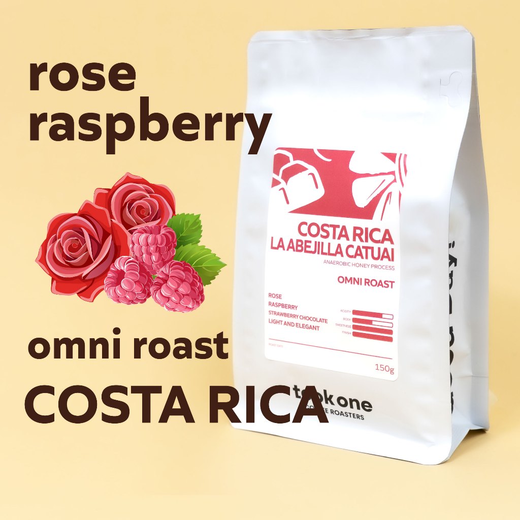 Tookone Coffee Costa Rica La Abejilla Catuai, Anaerobic Honey Process เมล็ดกาแฟ 150g