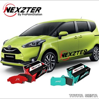🔥จัดส่งฟรี/ฟรีค่าติดตั้ง🔥NEXZTER ผ้าเบรค TOYOTA SIENTA จัดส่…