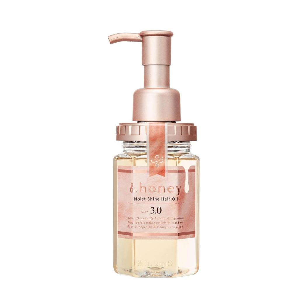 &Honey Hair Oil ออยล์บำรุงผมสูตรออแกนิค จากญี่ปุ่น