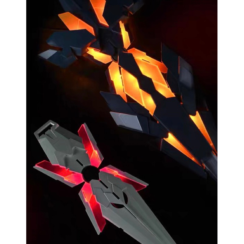 โล่ ปีก led unit สำหรับ PG Unicorn Banshee Phenex 1/60 แบบแยกขาย