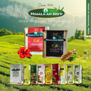 Himalayan Brew Green Tea, Black Tea, Herbal Infusion Tea [2g…