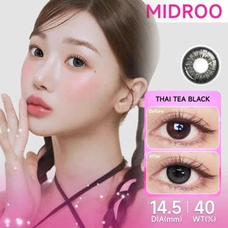 【ซื้อ1ได้7ชิ้น】Midroo【COD】คอนแทคเลนส์บิ๊กอาย Jewelry Brown / Grey คอนแทคเลนส์รายเดือน 14.0/14.2/14.5mm