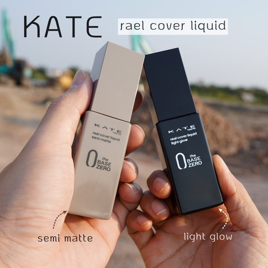 (สั่งจากVDOส่วนลดสุดปัง!!) รองพื้นขนาดปกติ พร้อมส่ง Kate Real Cover Liquid Semi Matte / Kate Light G