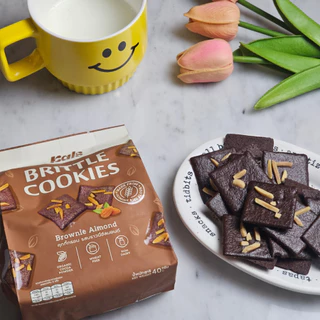 Kals Brittle Cookies คุกกี้ กรอบ 40 กรัม คุกกี้กรอบ ไม่มีคอเลสเตอรอล บางกรอบ