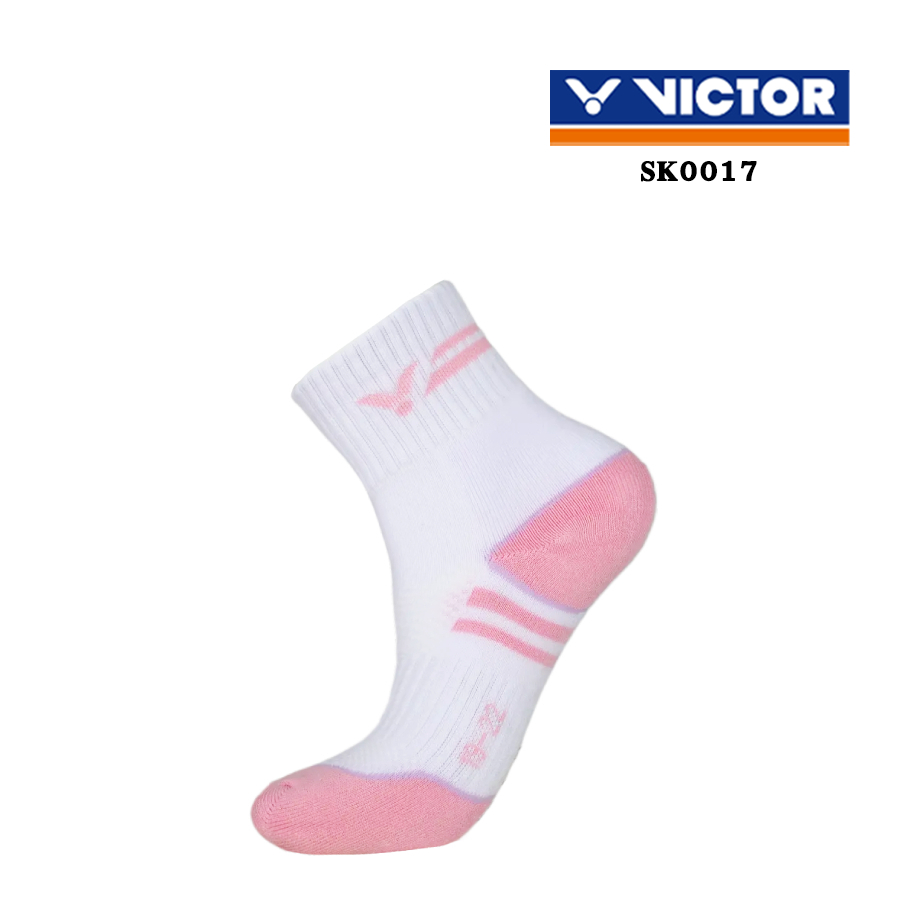 VICTOR ถุงเท้ากีฬาแบดมินตัน รุ่น SK0017 (สำหรับเด็ก)