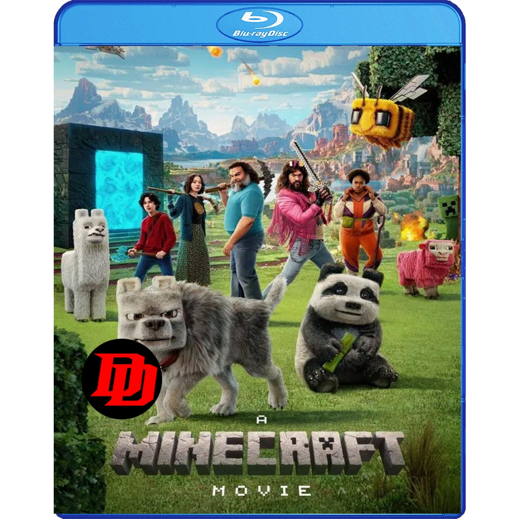 Blu-ray Movie ใหม่ A Minecraft Movie ไมน์คราฟต์ มูฟวี่ (2025) Movie บลูเรย์