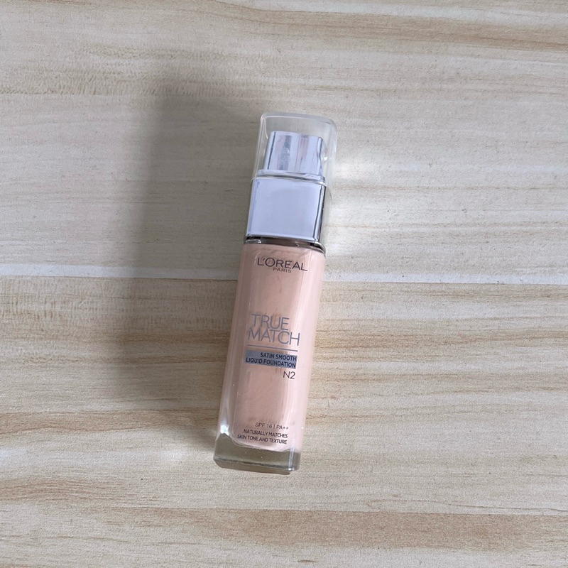 แบ่งขายรองพื้นตัวดัง loreal true match สี N2 รองพื้นเนื้อซาติน 1g-3g