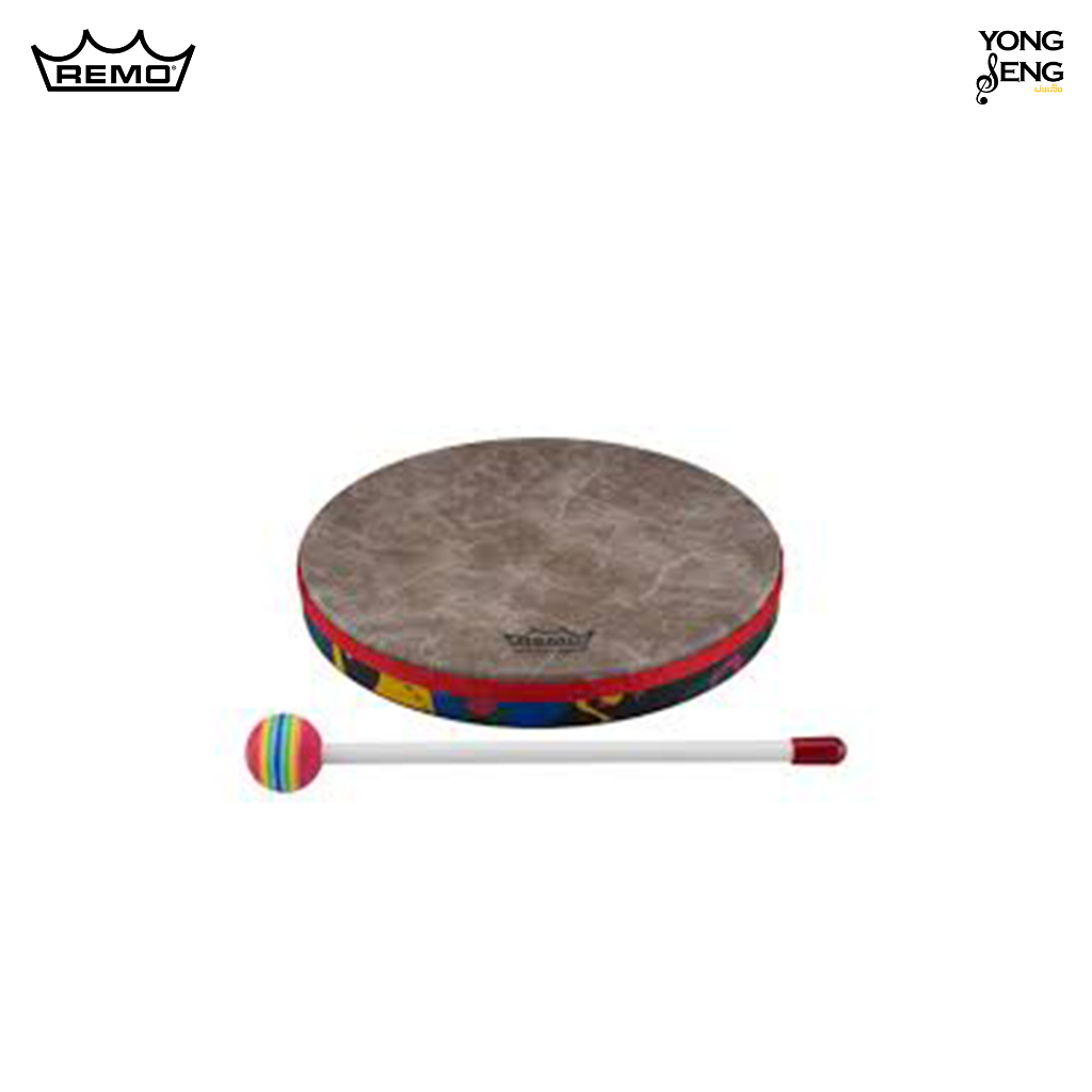 Remo Hand Drum  รุ่น Kid Percussion (ลายป่า) รหัส KD-0110-01 (Yong Seng Music)