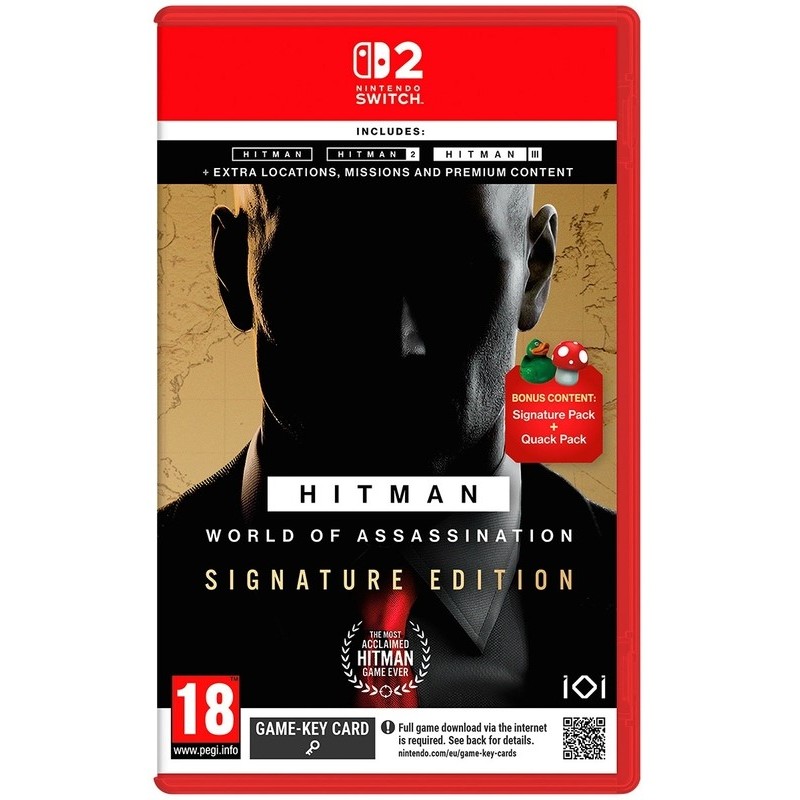 Nintendo SWITCH2 HITMAN WORLD OF ASSASSINATION (ENG)(EU)