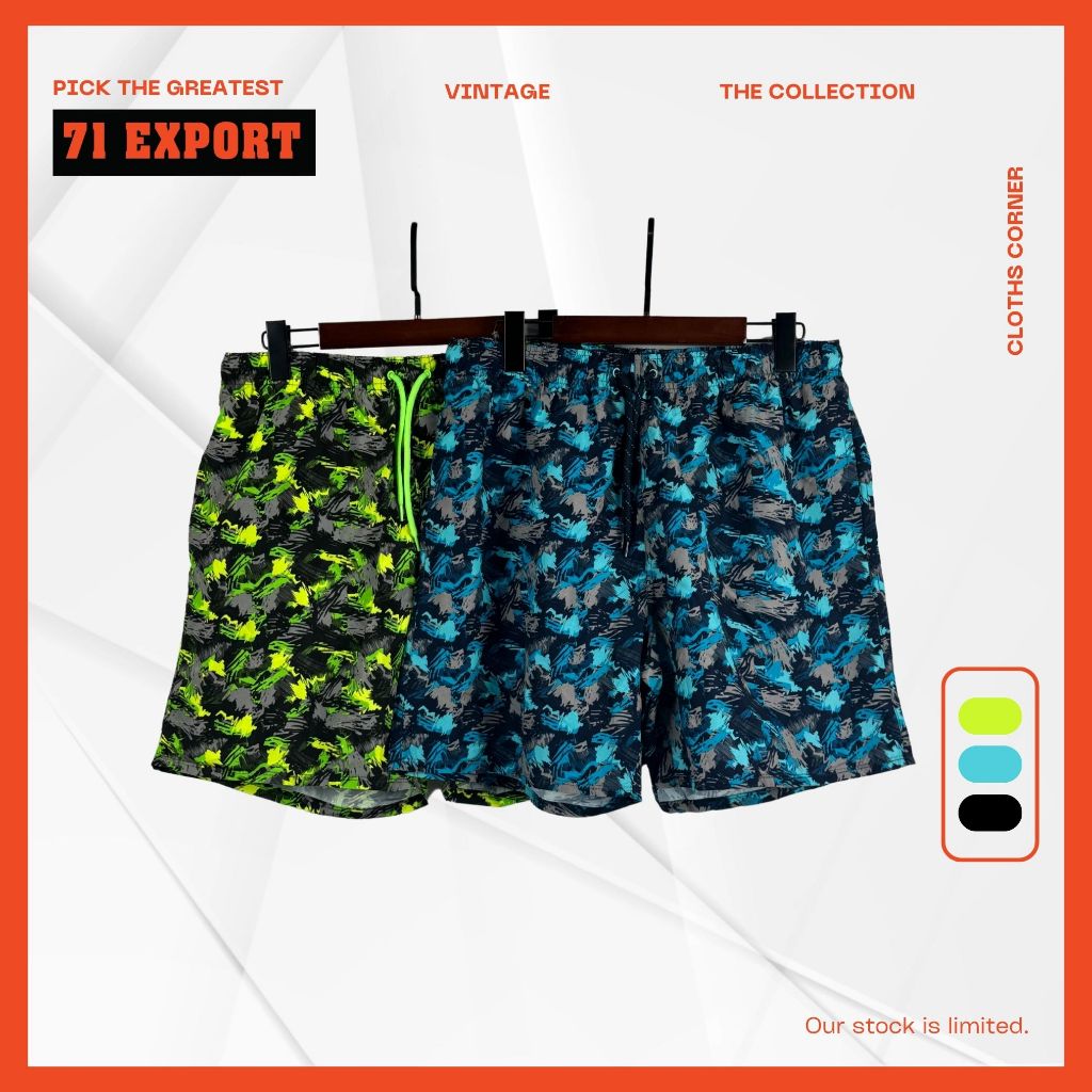 กางเกงเซิร์ฟ SurfPant กางเกงขาสั้นผ้ามีซับใน ใส่ไปชายหาดทะเลแห้งง่าย X-MAIL กางเกงใส่สบาย SIZE M-2XL