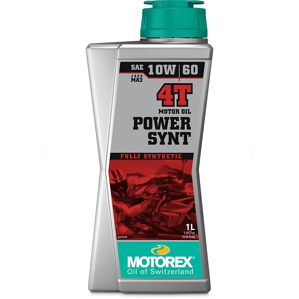 น้ำมันเครื่อง MOTOREX POWER SYNT 4T SAE 10W60 MA2