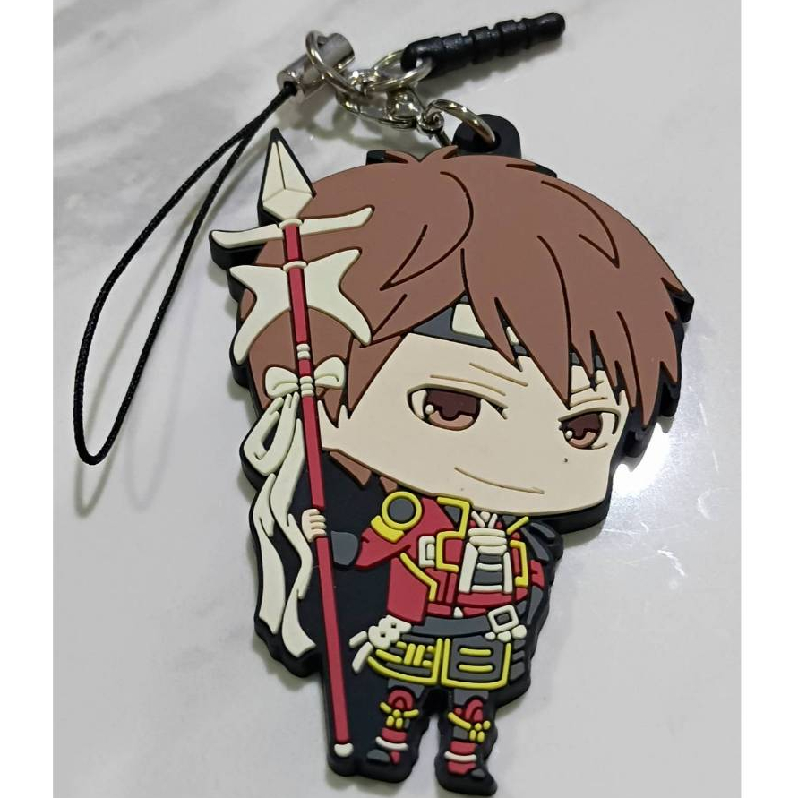 พวงกุญแจยางอนิเมะ  ★Ikemen Sengoku Basara Yukimura Sanada★ ขนาด 4 X 6 cm.