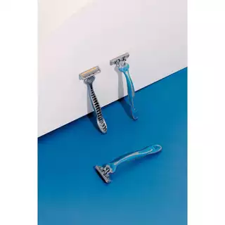 มีดโกน ROX Razor มีดโกนหนวดผู้ชาย มี 3 ใบมีด ROXIII Male 3 ชิ้น/แพ็ค JKS Group