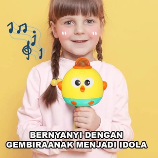 ไมโครโฟนของเล่นเด็กบลูทูธ🎤 | เปลี่ยนเสียง8แบบ+เอฟเฟกต์ดนตรี | ของเล่นเสริมพัฒนาการ3-6ปี👶