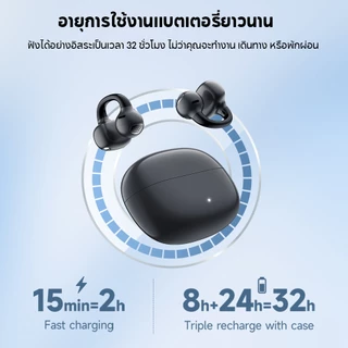 Edifier Comfo Q หูฟังไร้สายแบบเปิดหู Bluetooth V5.4 คุยโทรศัพท์ได้ชัดเจน ระดับ IP56 เชื่อมต่ออุปกรณ์ได้สองเครื่อง