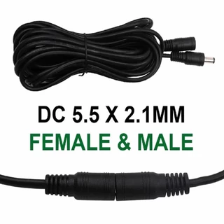 สายต่อ DC สายต่อเพิ่มความยาว สำหรับกล้องวงจรปิดDC 12V 2A สายไฟต่ออะแดปเตอร์5.5*2.1mm ขนาด1/5/10M
