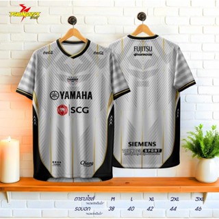 เสื้อพิมพ์ลายทั้งตัว หน้าหลัง รุ่น yamaha ผ้าใส่สบาย สามารถน…