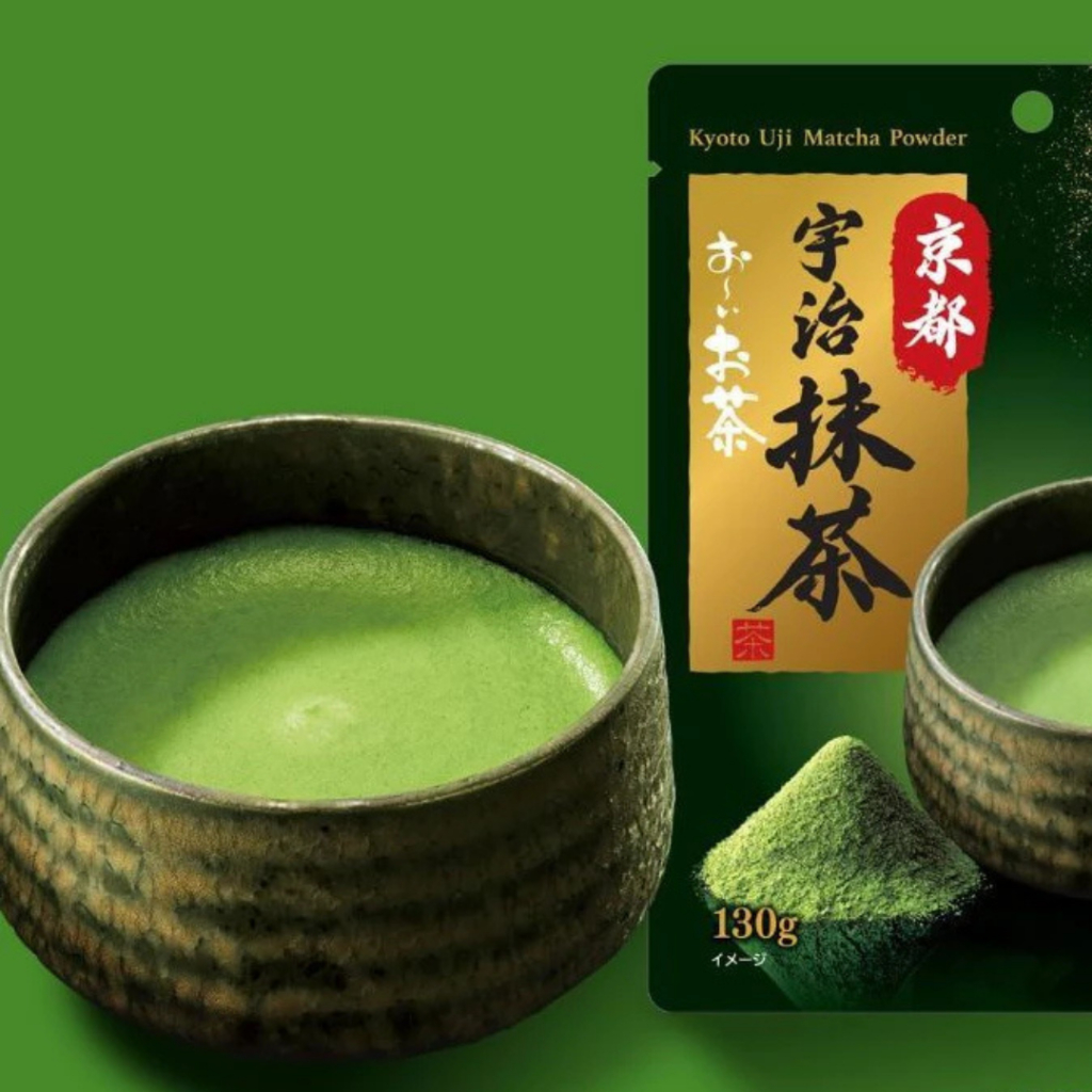 Kyoto Uji Matcha Powder 130g มัทฉะคุณภาพสูง จากเกียวโต แบนรด์Itoen จากประเทศญี่ปุ่น E.08/2025