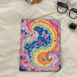 🌼ออกให้ 24 ชม🌼เคส iPad Gen10 Gen11 Air7 ที่ใส่ปากกา กราฟิตี้สี case iPad Air5 Air6 Gen9 Pro11 2024