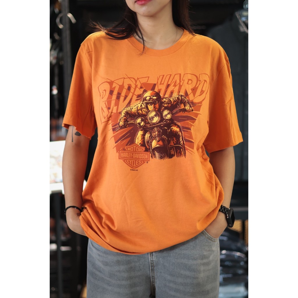 เสื้อยืดลิขสิทธิ์แท้ HARLEY-DAVIDSON OF UBON RATCHATHANI - WHAM!