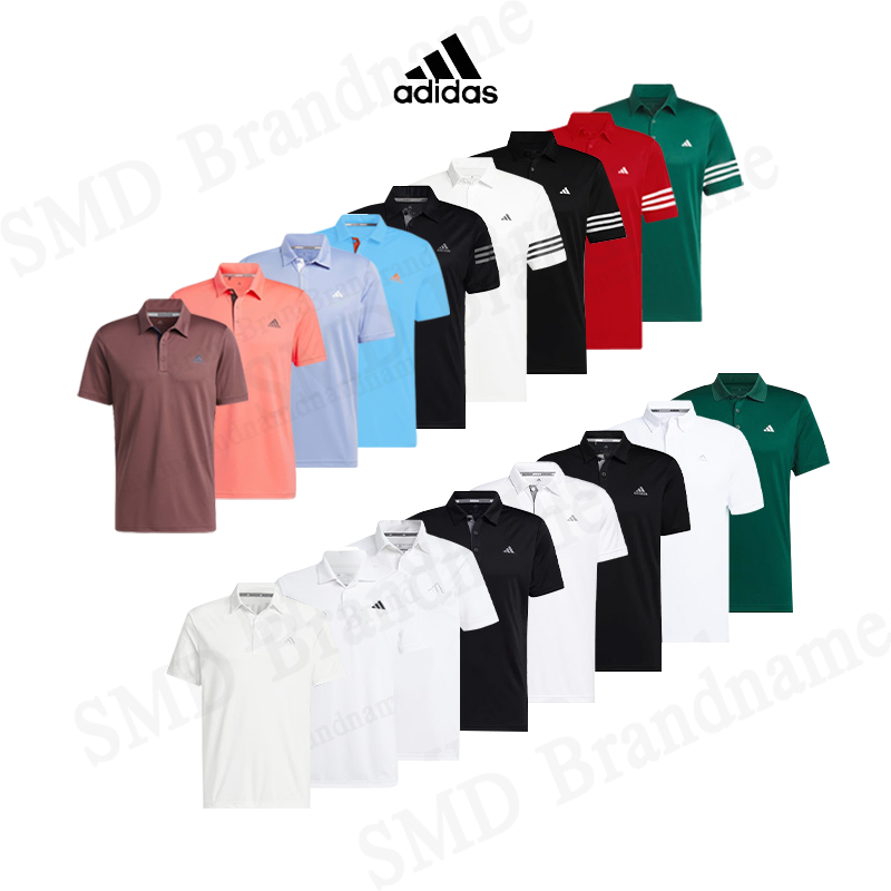 Adidas เสื้อโปโล เสื้อแขนสั้น สำหรับคุณผู้ชาย สินค้าจากชอป สินค้าแท้ 100%