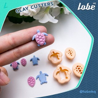 Lobehq Sea Turtle Shape B 2 Pieces Polymer Clay Cutter/ แม่พ…