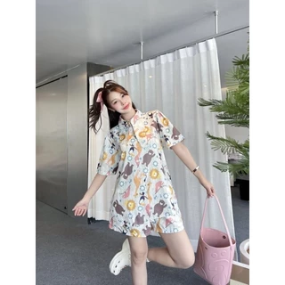 Longdopaws : Lady set ชุดเซ็ท2ชิ้นผู้หญิง เสื้อ+กางเกงขาสั้น มีซับใน