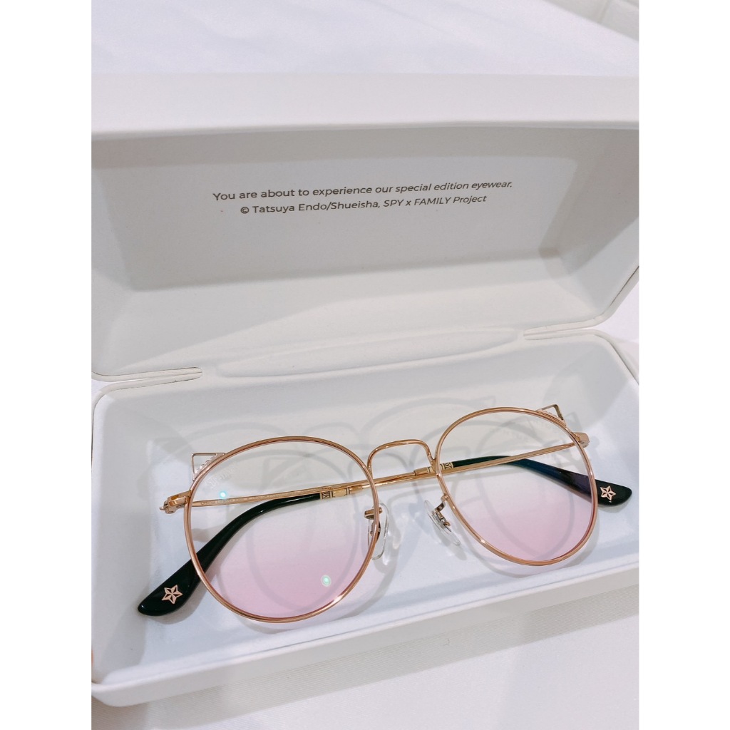 ✨ส่งต่อ✨แท้100% แว่นตา OPHTUS SPYxFAMILY เลนส์ RetinaX Blush
