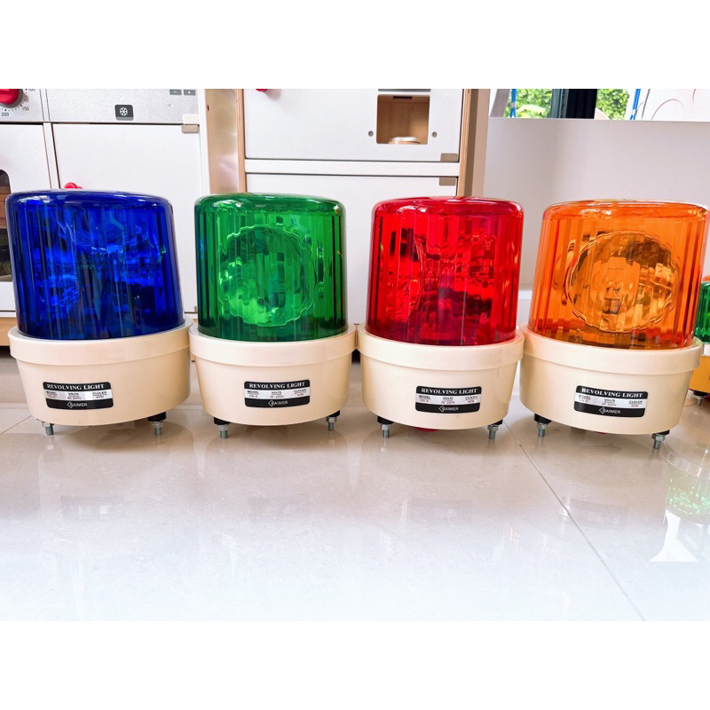 ไฟหมุน Baimer เบอร์4 7นิ้ว 220VAC/12VDC/24VDC โรงงานขายตรง