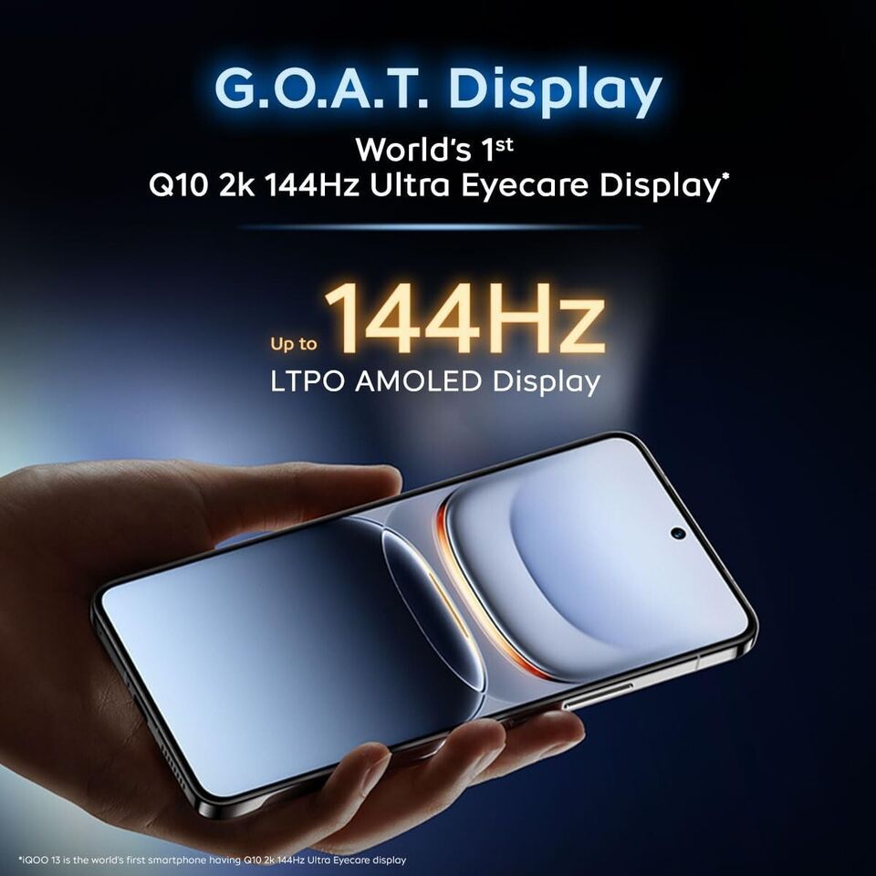 Original iQOO 13 Smartphone 5G Android 15 Snapdragon 8 Elite Octa Core GPS