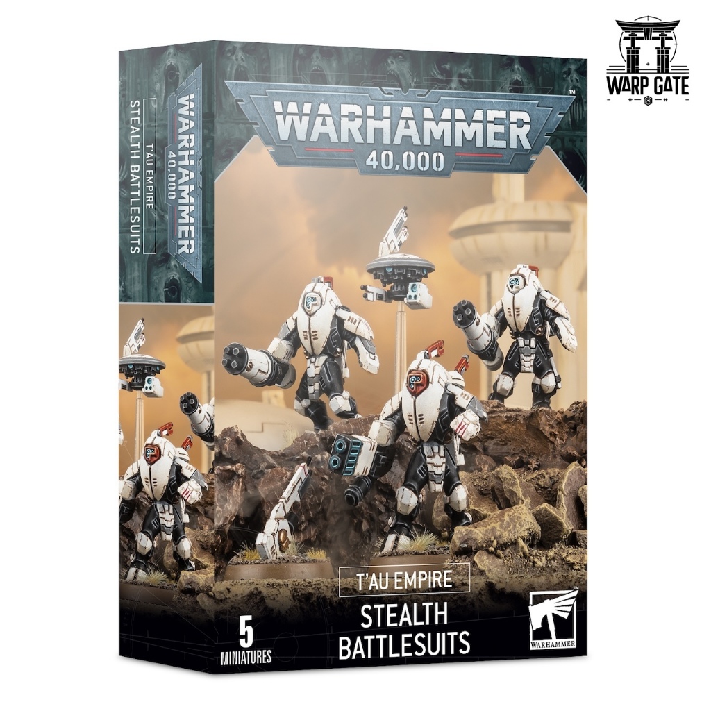 WARHAMMER 40K: T'AU EMPIRE: STEALTH BATTLESUITS วอร์แฮมเมอร์ สี่หมื่น ทาว เอมไพ